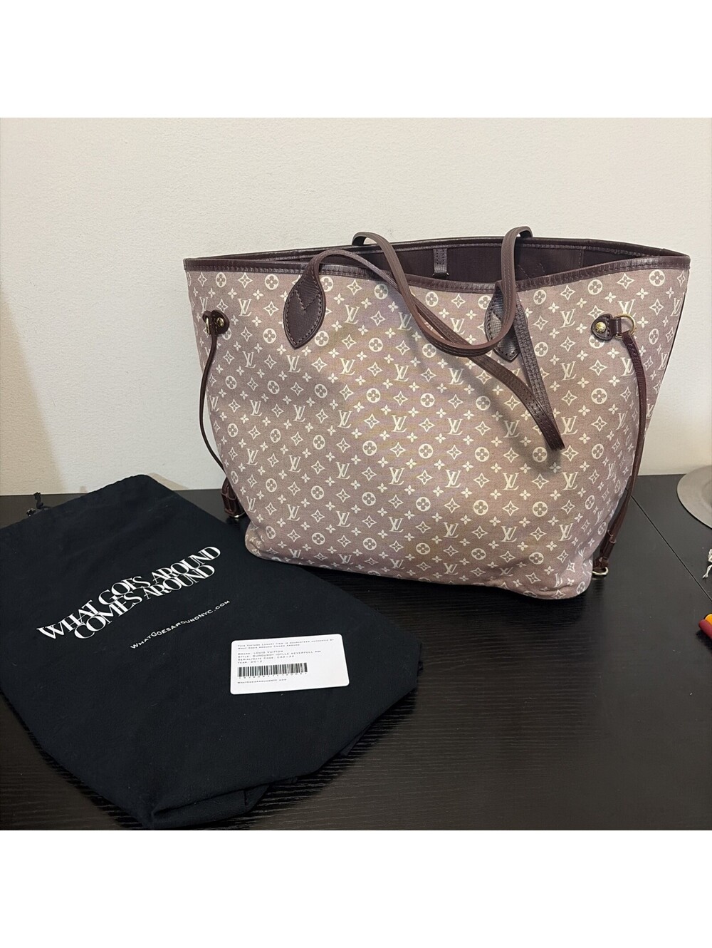 Louis Vuitton 2012 Monogram Idyllele Neverfull MM Tote Date Code CA2132